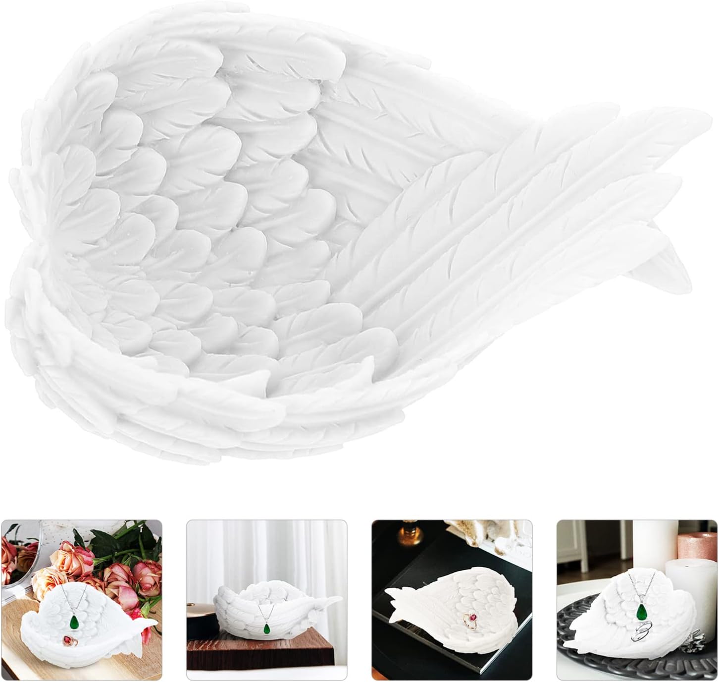 Angoily Tray Ornaments - Elegant Storage Display for Home Kitchen