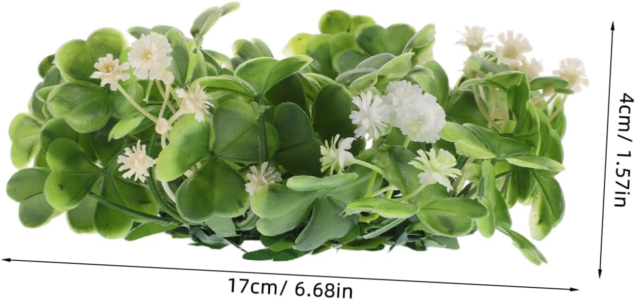 St Patricks Day Candleholder Wreath