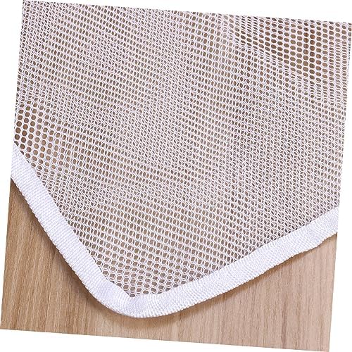 IMIKEYA Multifunctional Mesh Storage Bag with Strong Hooks for Bathroom Organization