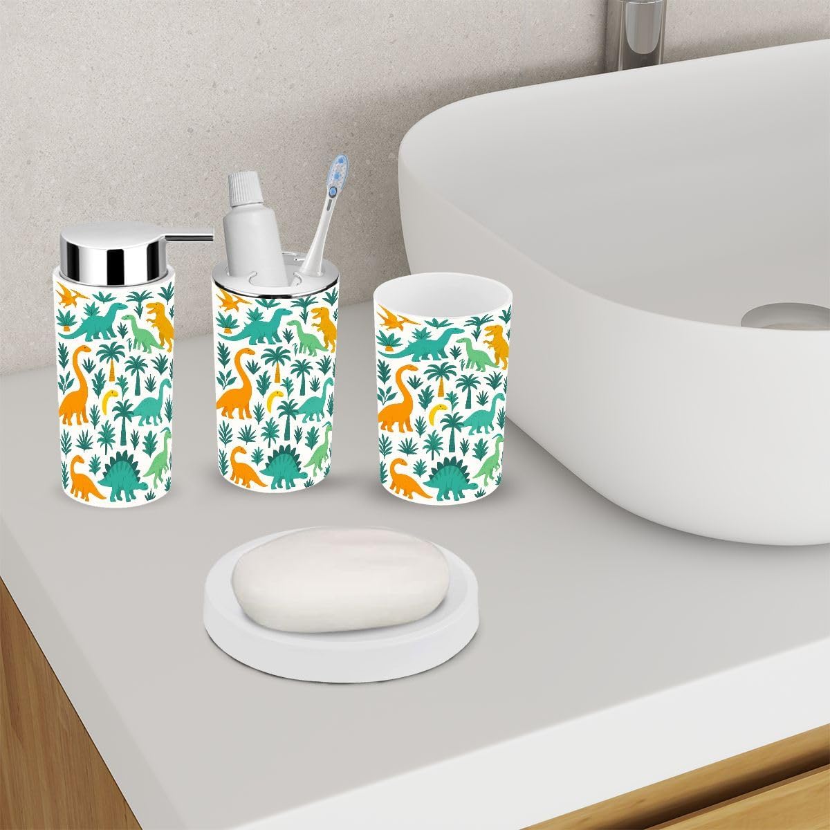 6-Piece Bathroom Accessory Set for Kids