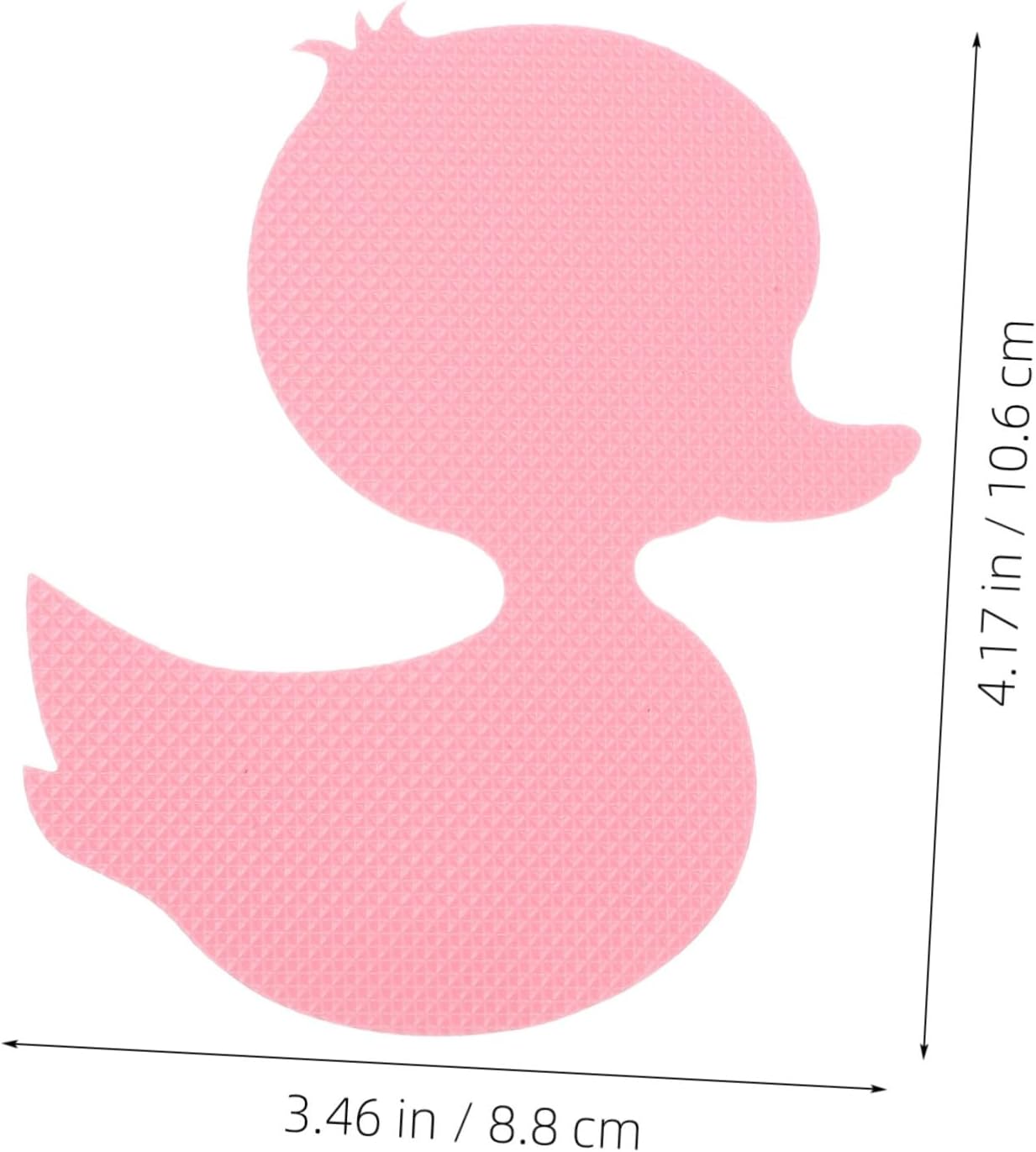 12Pcs Cartoon Duck Shaped Non Slip Bathtub Stickers