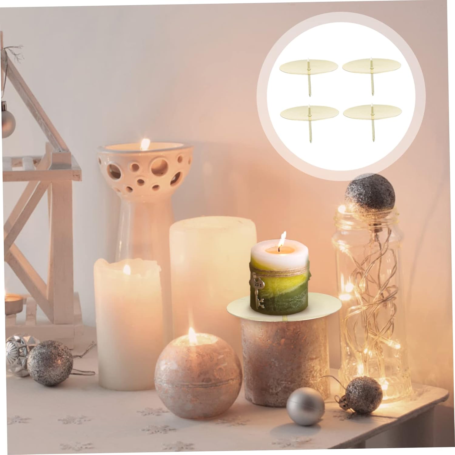 MAGICLULU Metal Candle Holders