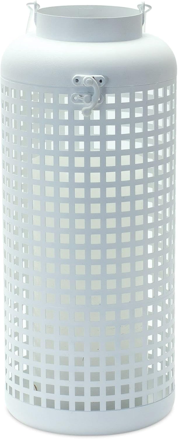 Melrose White Candle Holder