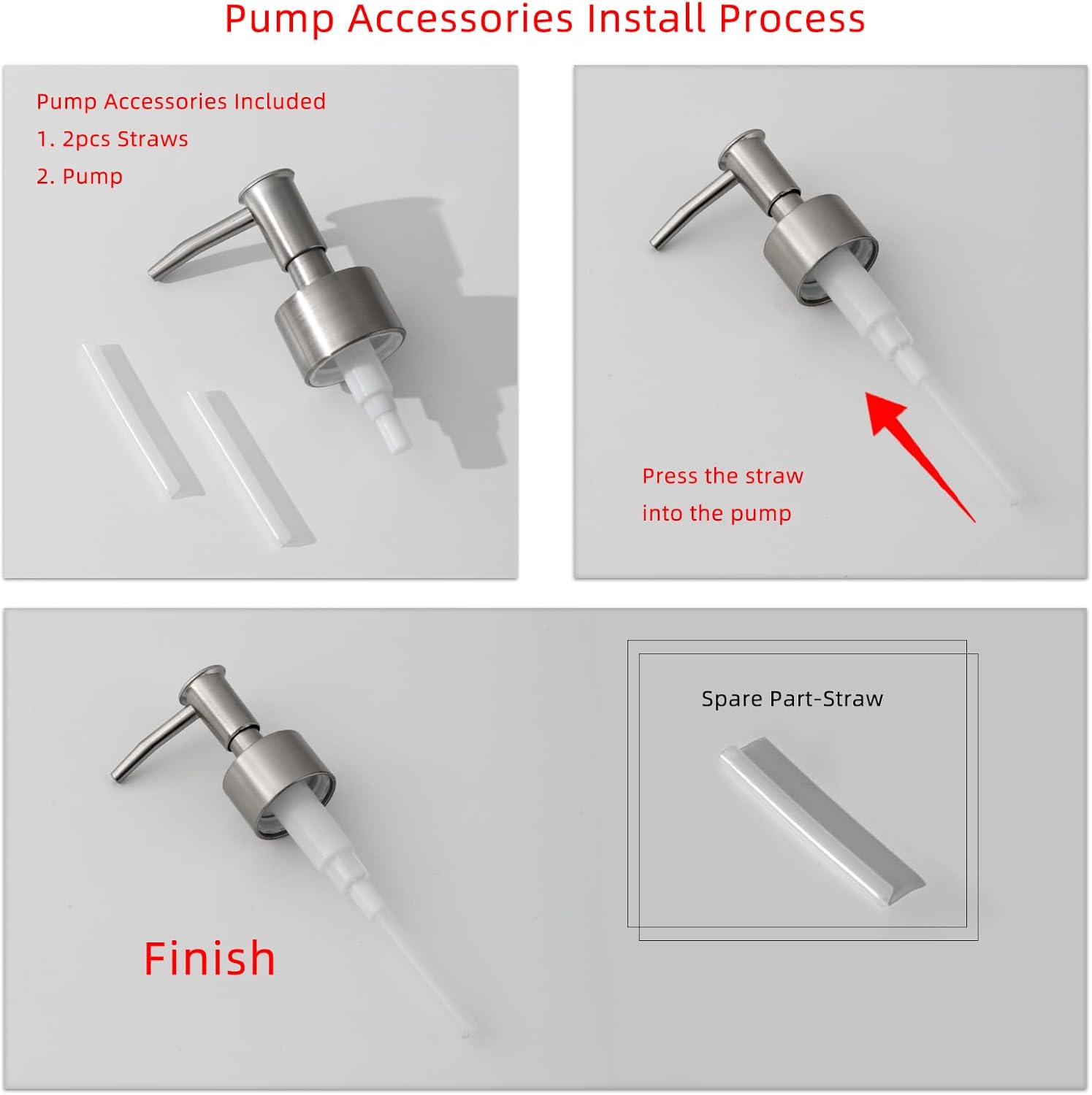 Haocoott 6-Piece Bathroom Accessory Set