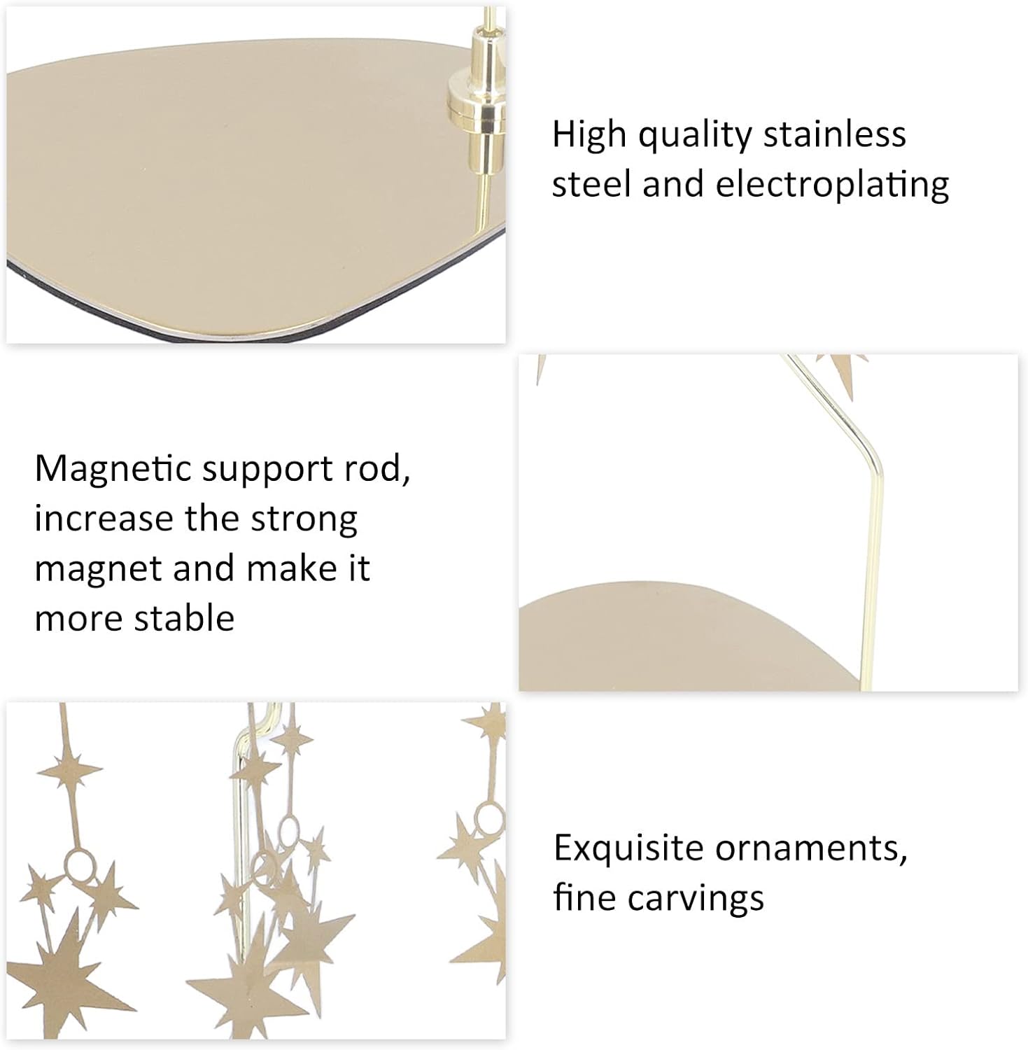 Spinning Candle Holder Star
