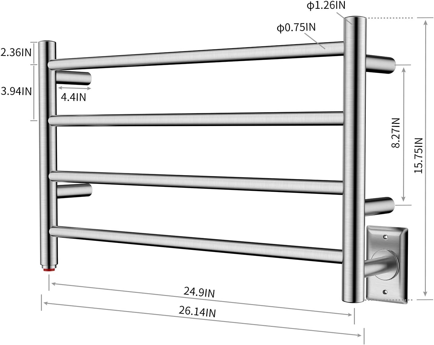 Chic Efficient Towel Warmer