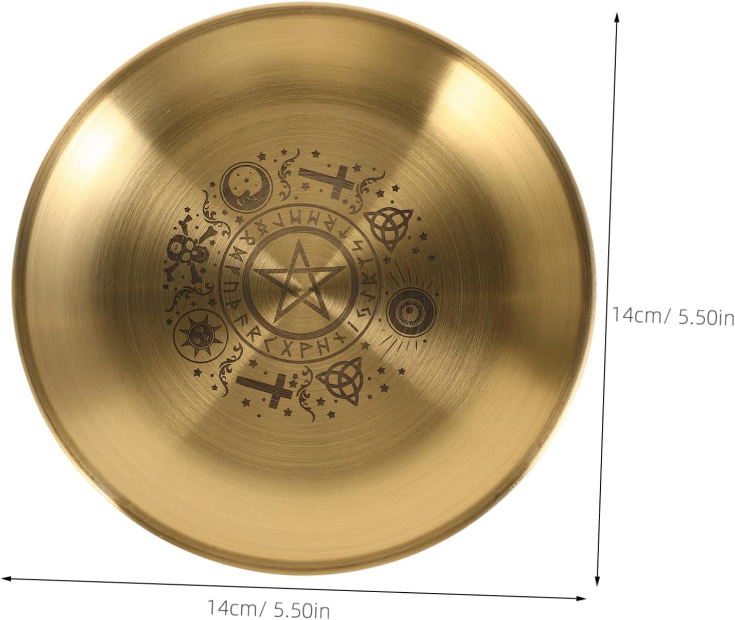 Mystical Five-Pointed Star Candlestick Holder