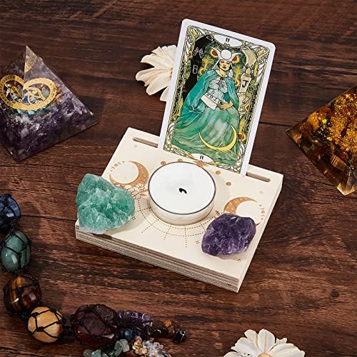 Wooden Tarot Card Stand Delta