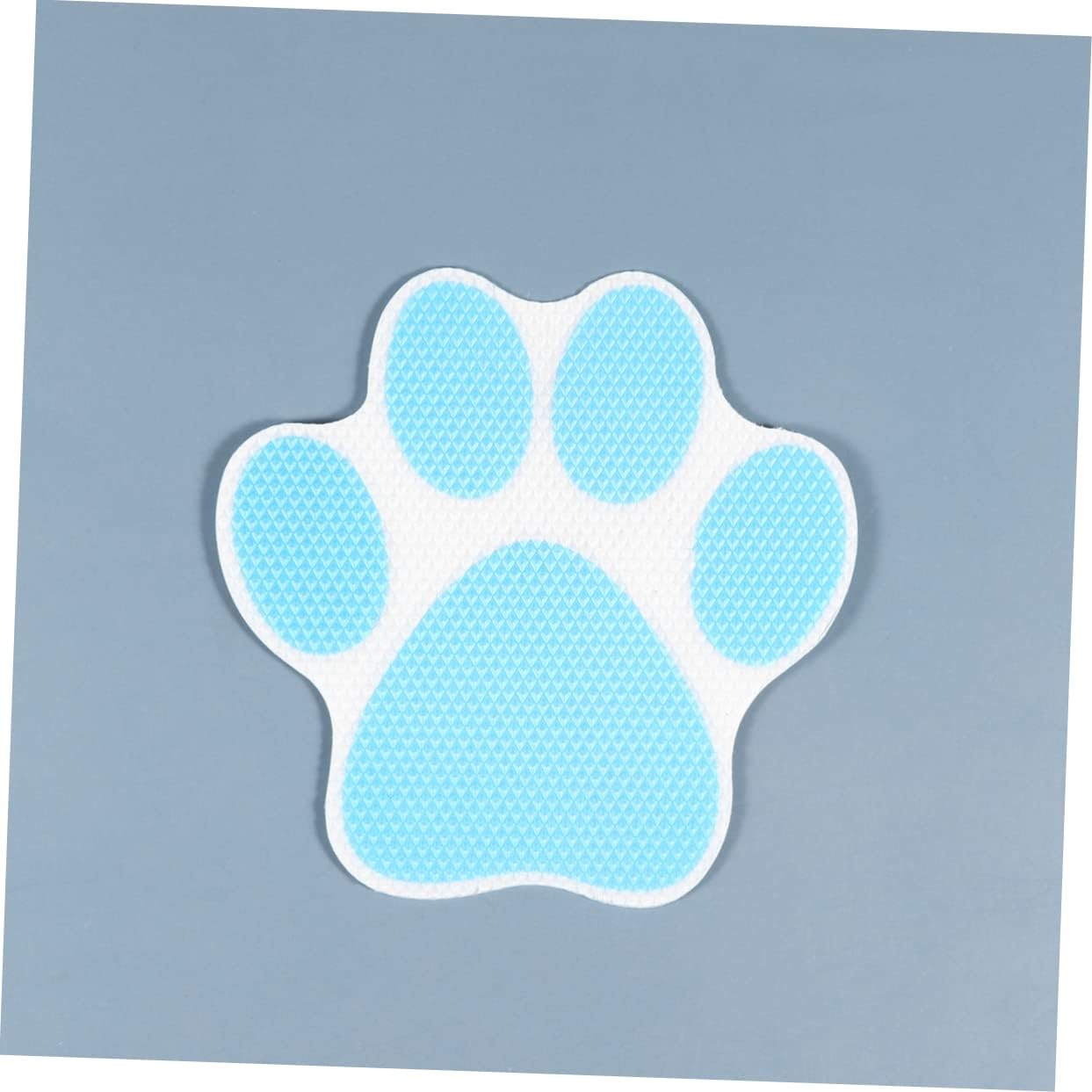 20-Piece Cartoon Dog Footprint Slip Resistant Stickers for Bathtubs