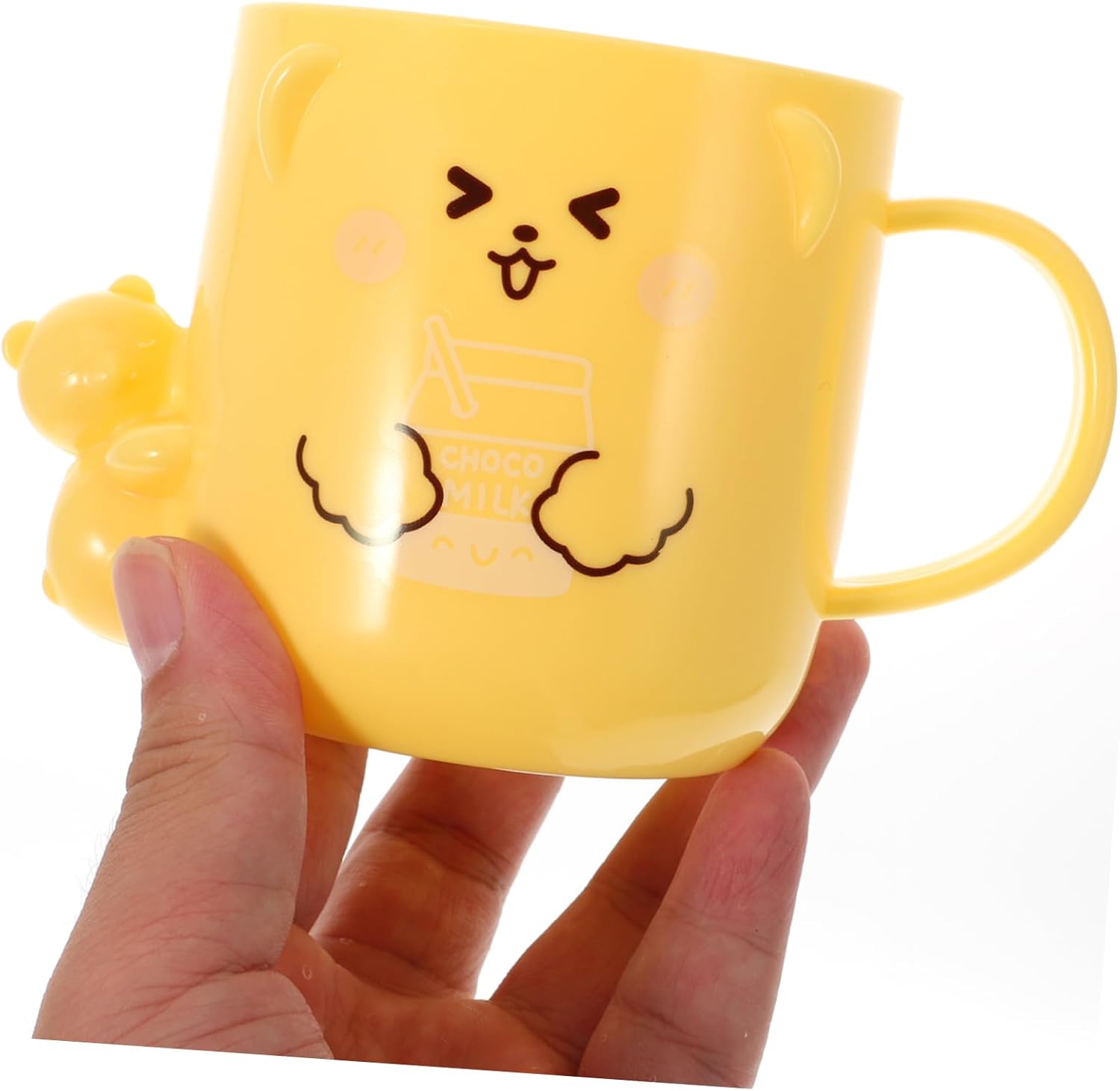 PRETYZOOM 2Pcs Cartoon Mouthwash Cup Cute Plastic Toothbrush Holder for Kids