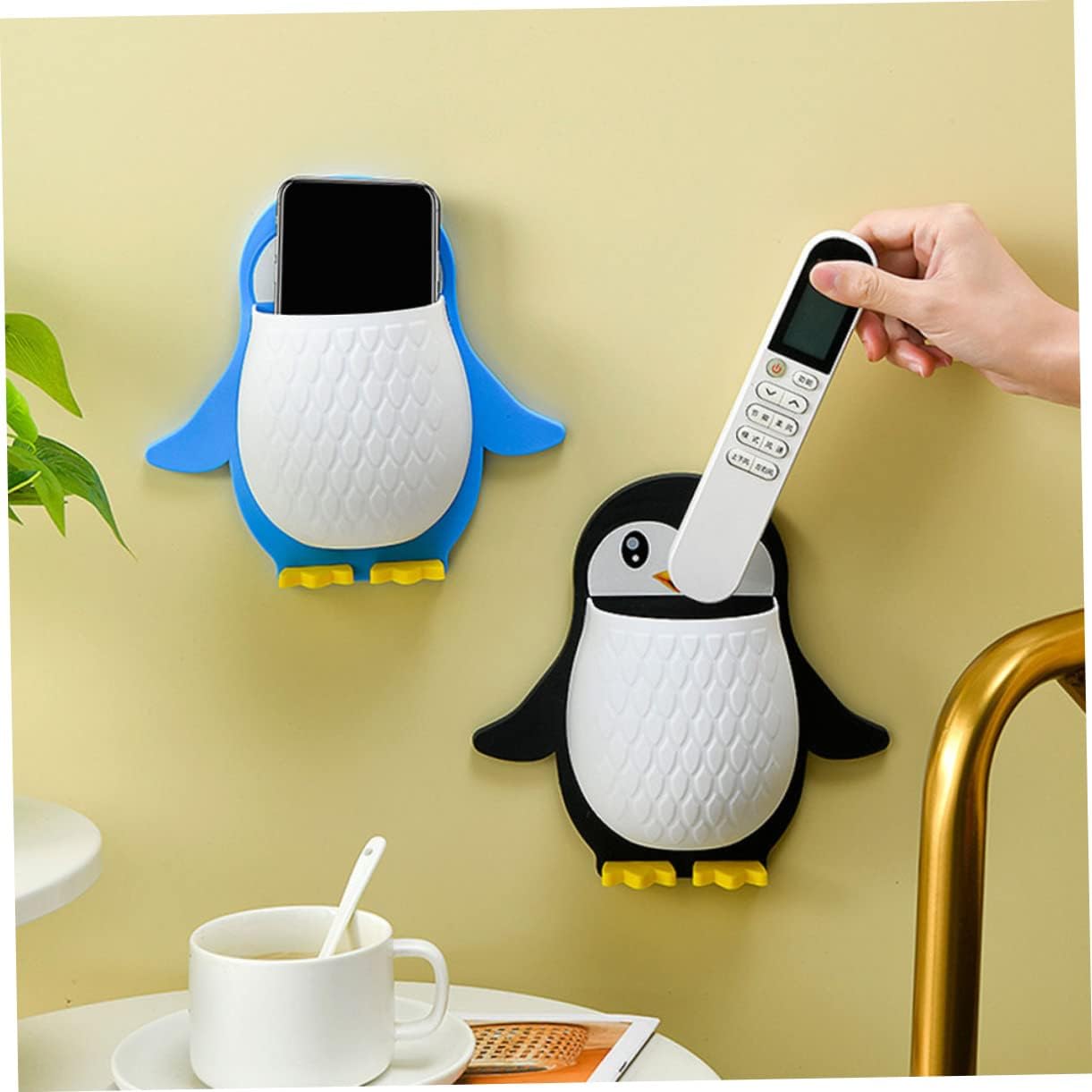 Penguin Wall Storage Box for Remote Controls More