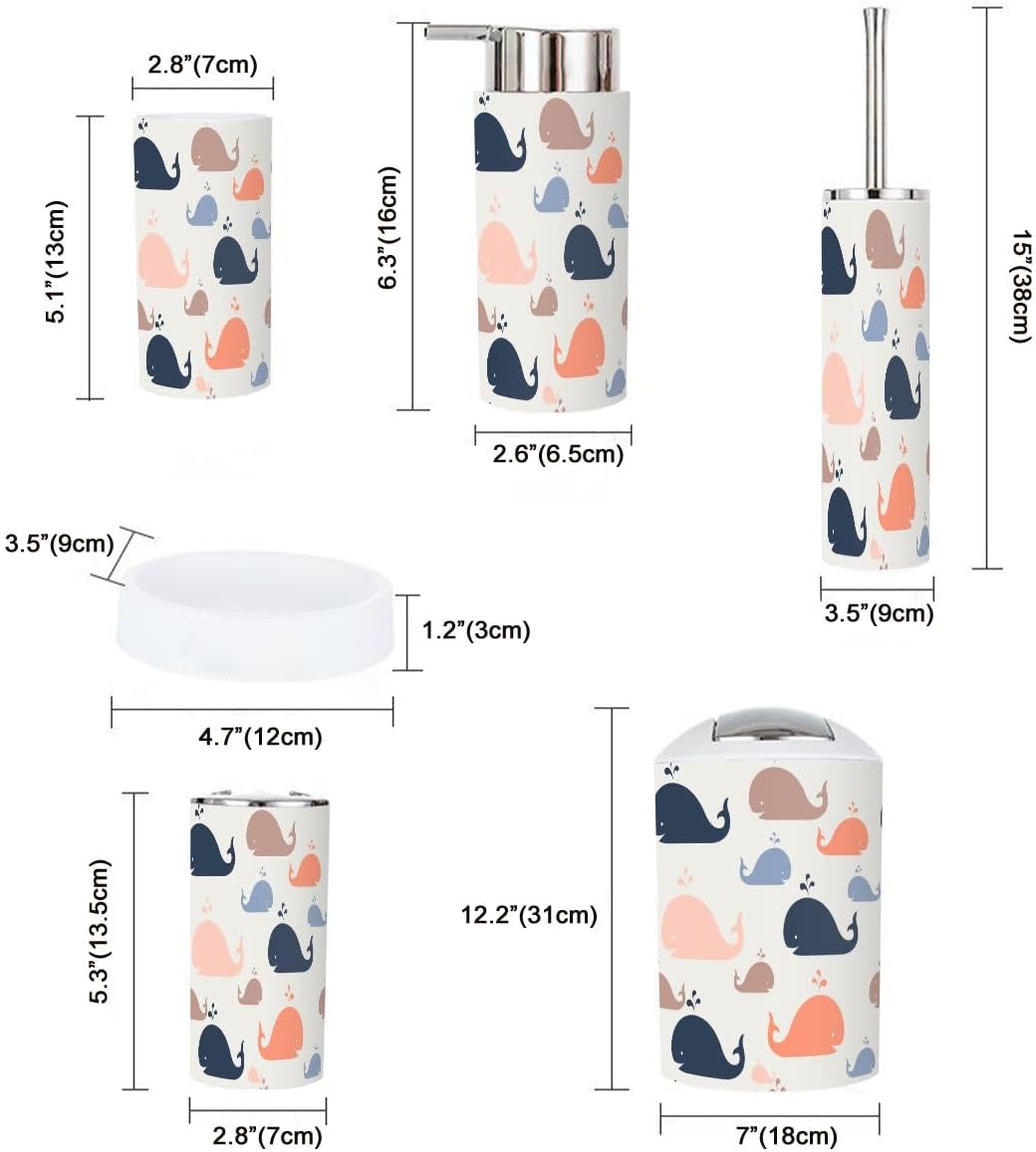 6-Piece Bathroom Set for Kids