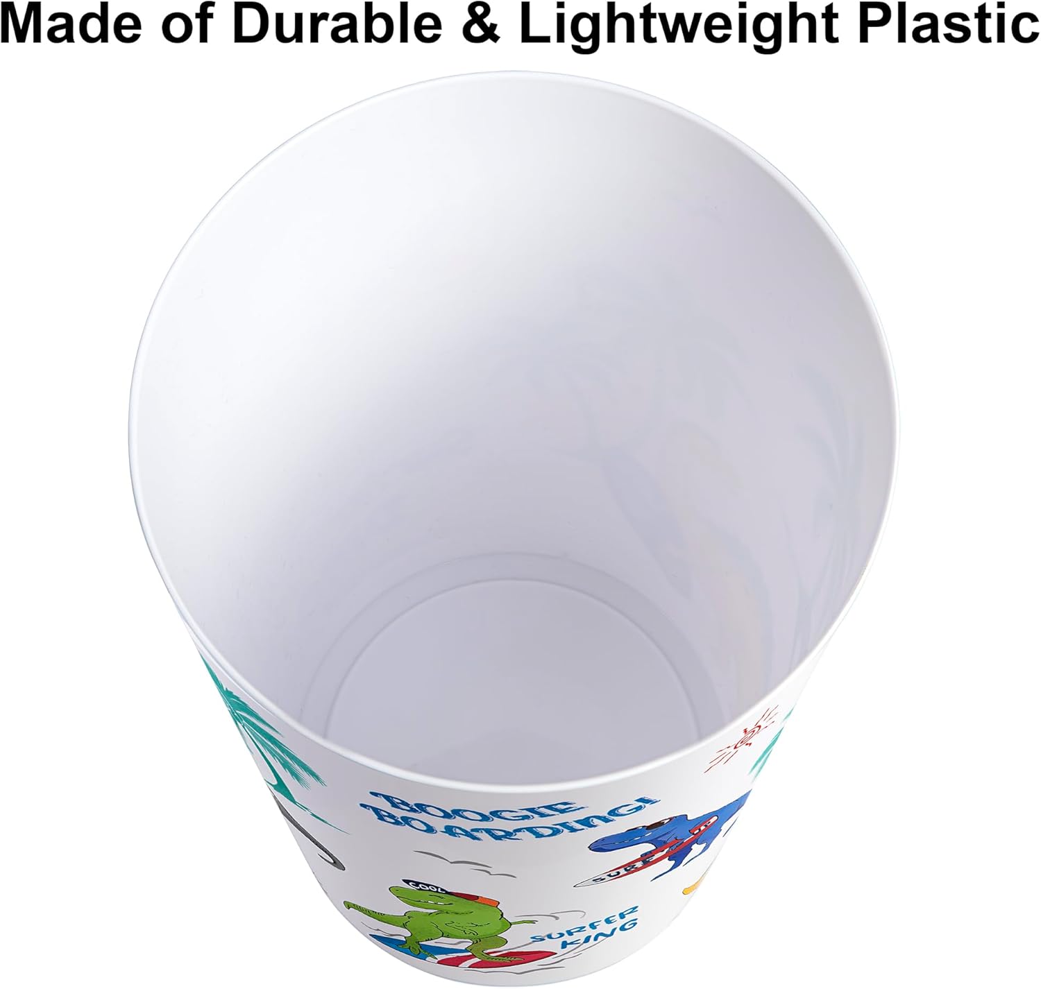 Surfin Dino 4-Piece Bathroom Accessory Set