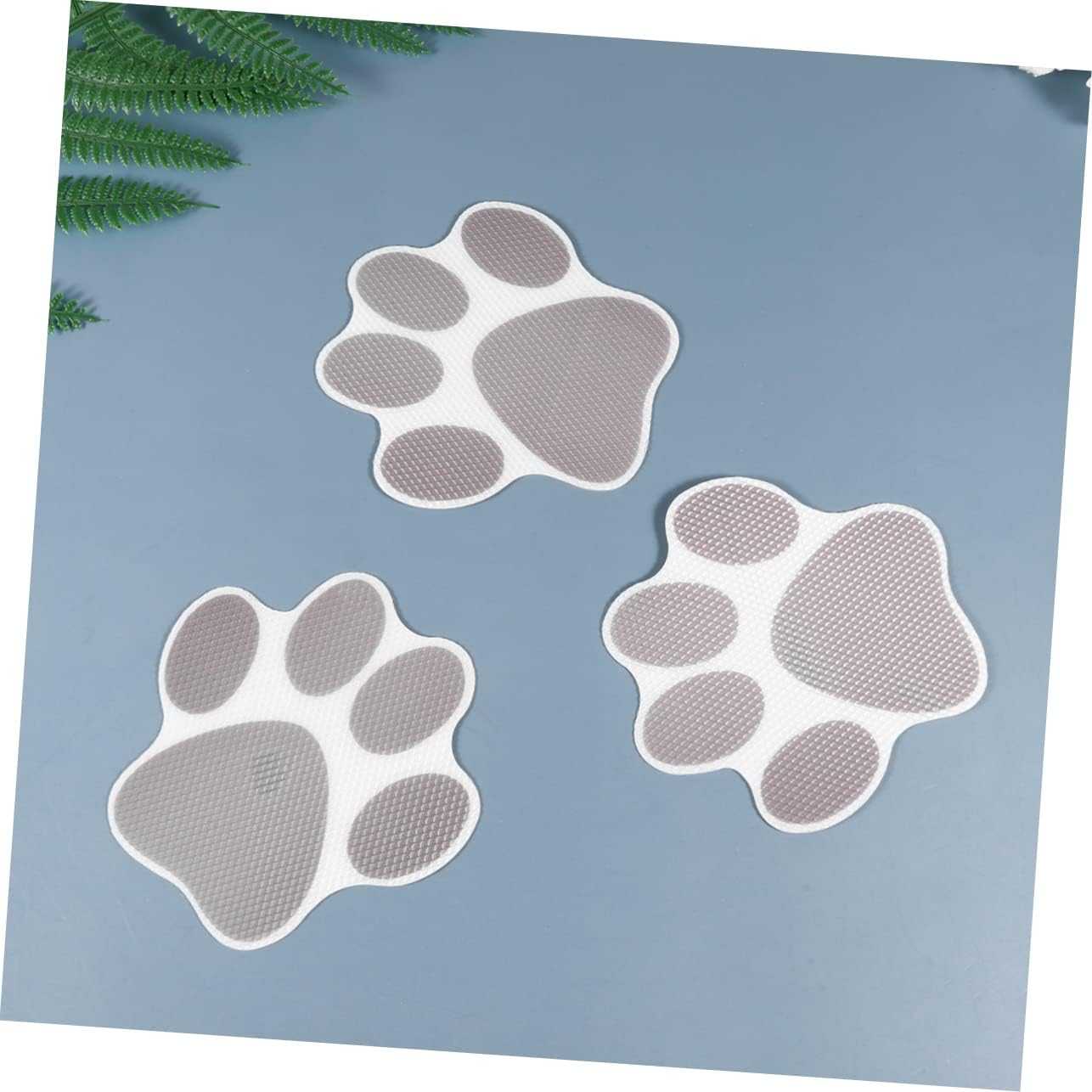 10pcs Cartoon Dog Footprint Bathtub Stickers Anti-Slip Decals
