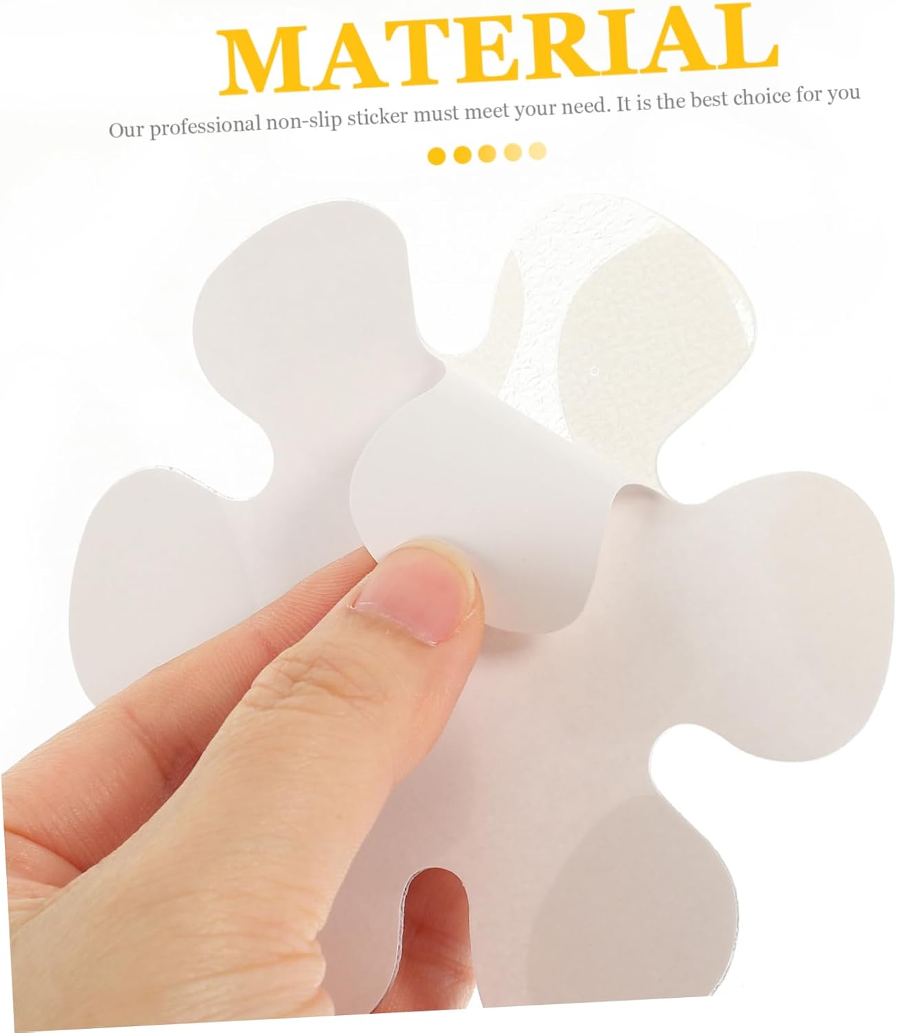 Flower-Shape Non-Slip Shower Sticker for Kids Bathroom