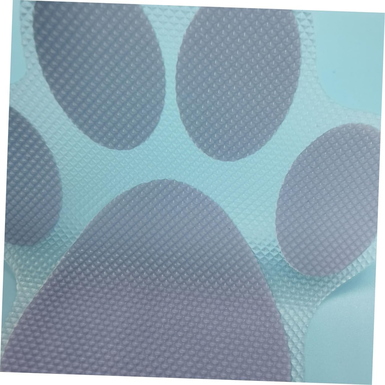 4-Piece Cartoon Dog Footprint Slip Stickers