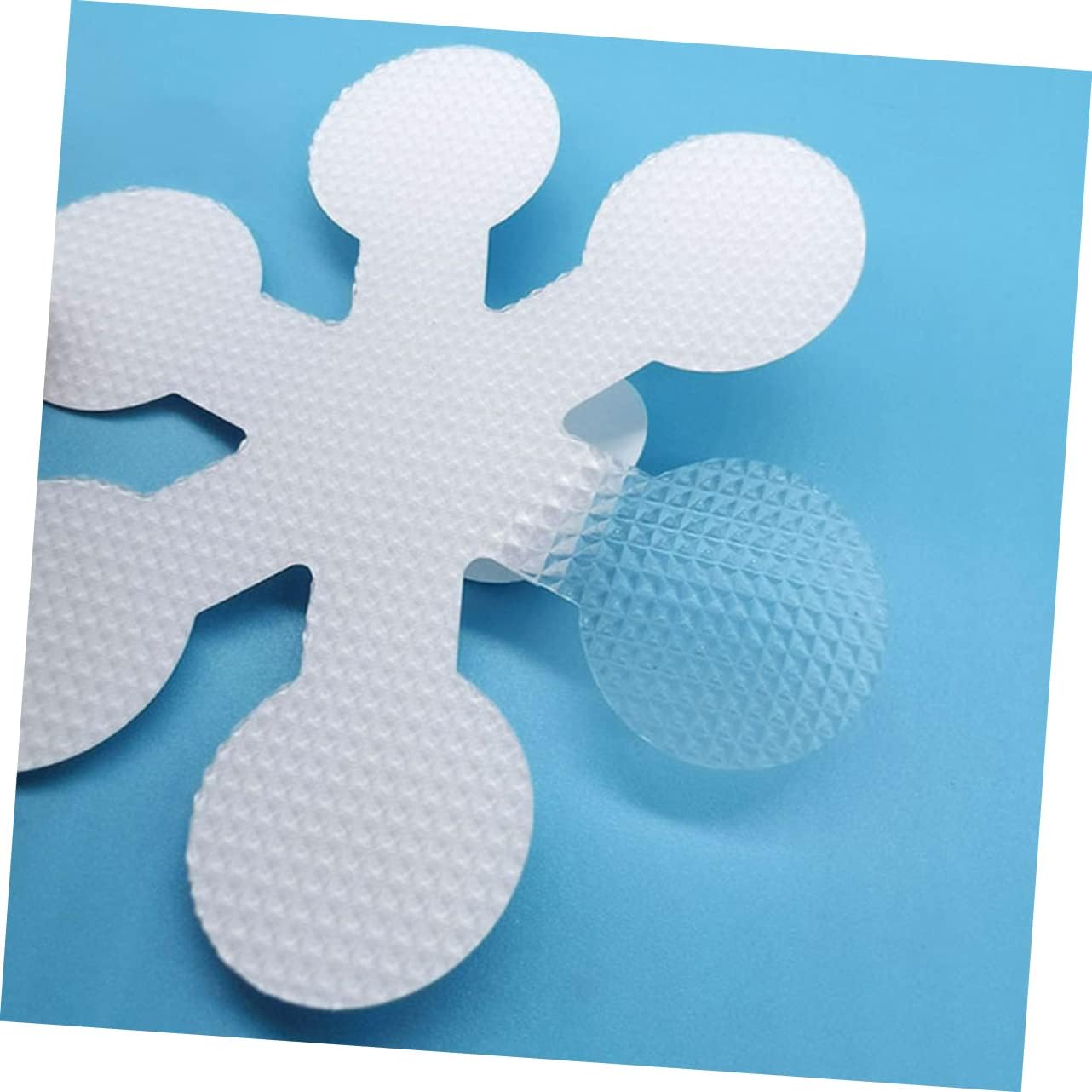 BRIGHTFUFU Non-Slip Tub Tape 20 Pcs Snowflake Design Bath Grips