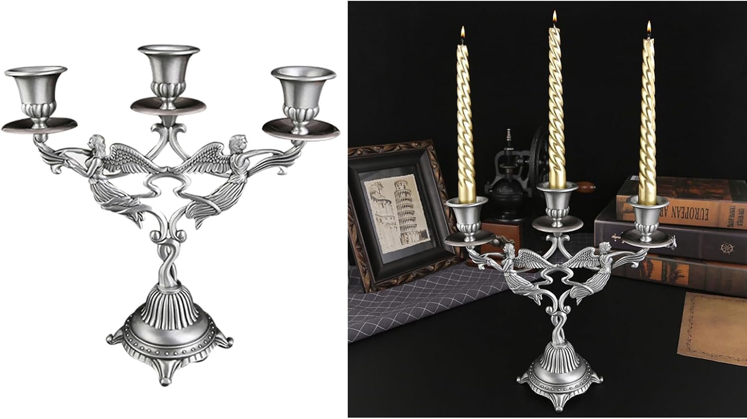 Three-Headed Candle Holder Nativity Decor