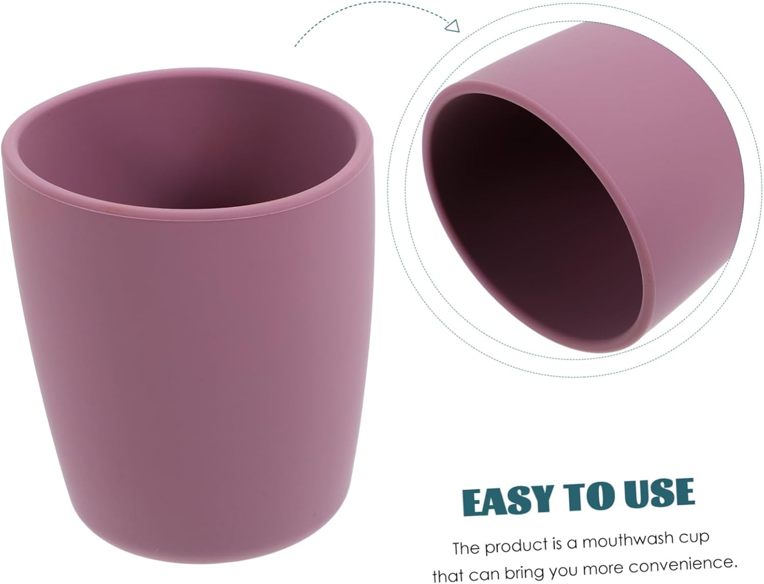 Silicone Open Cup - Perfect Anti-Drop for Toddlers With Spill-Proof Lid