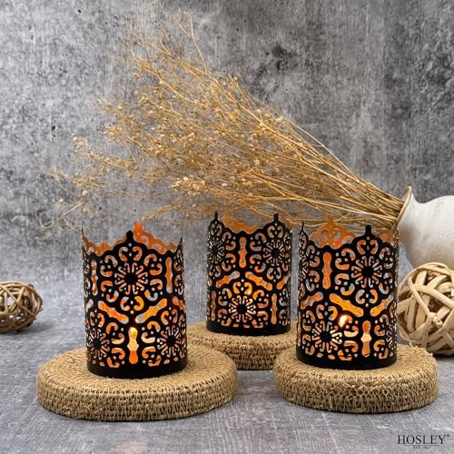 Elegant Metal Candle Holder Set