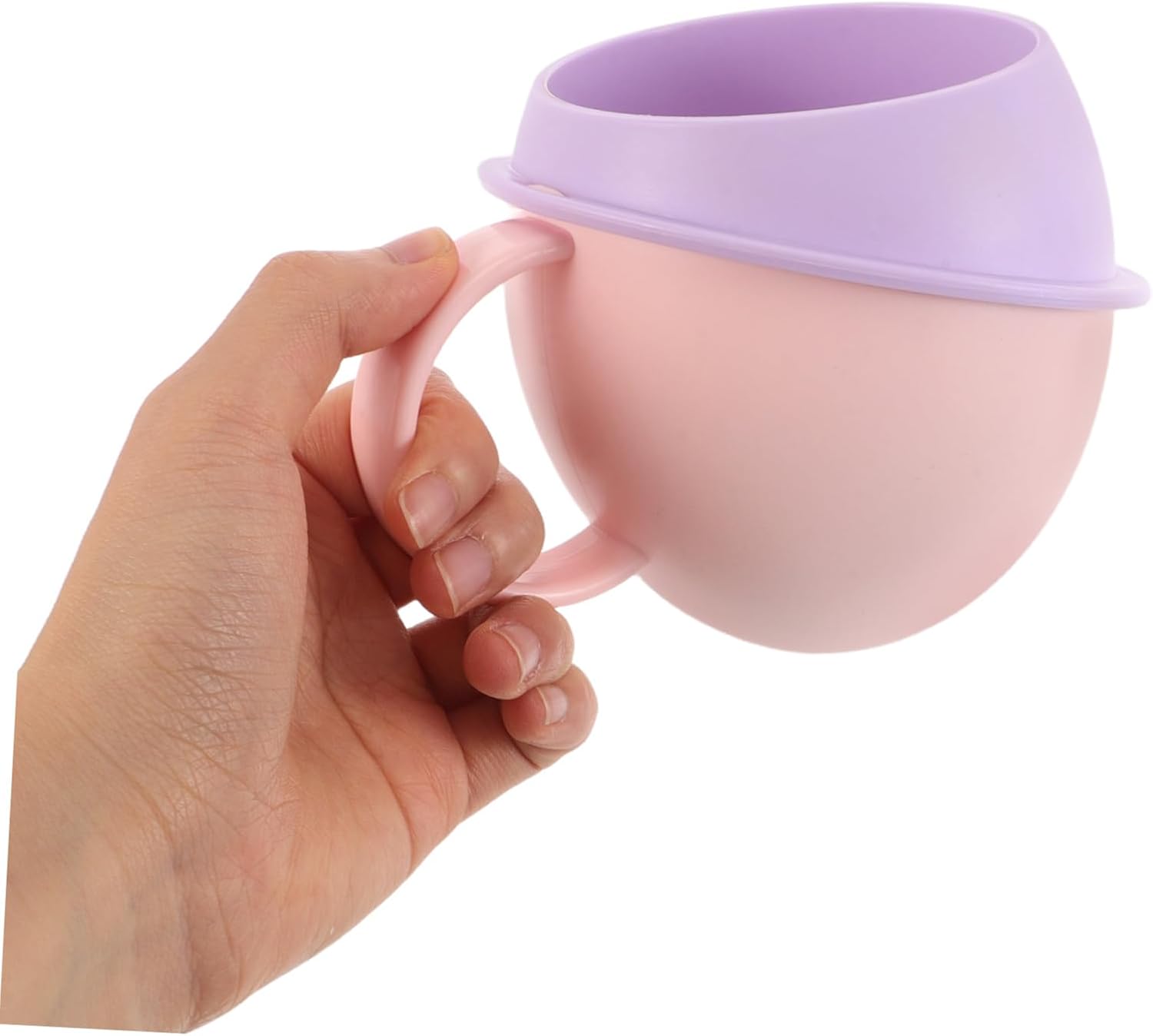 Cabilock 2Pcs Capacity Mouthwash Cup with Handle