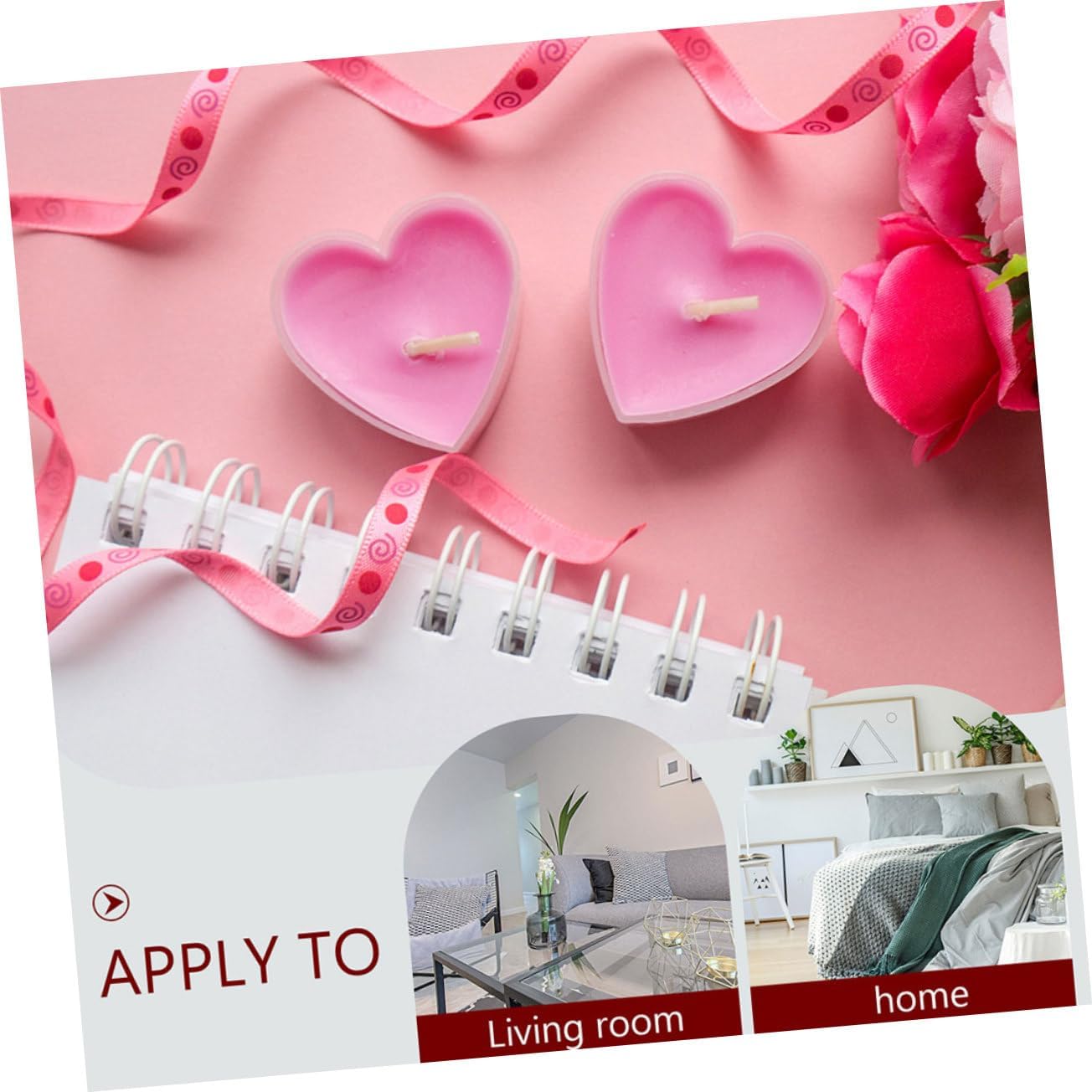 Candle Holder Hearts for Tealights