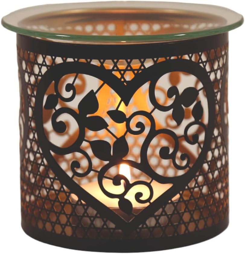 Transform Your Home With Woodbridge Tea Light Oil Burner Black Gold Design