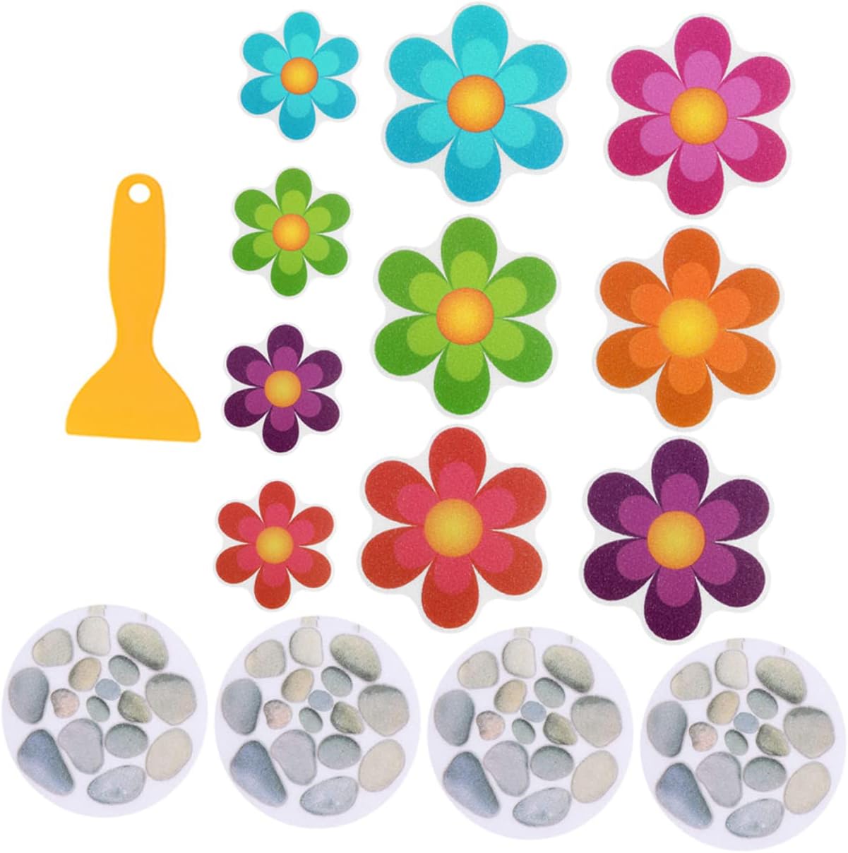 MAGICLULU 14 Piece Bathtub Skid Preventing Sticker Set