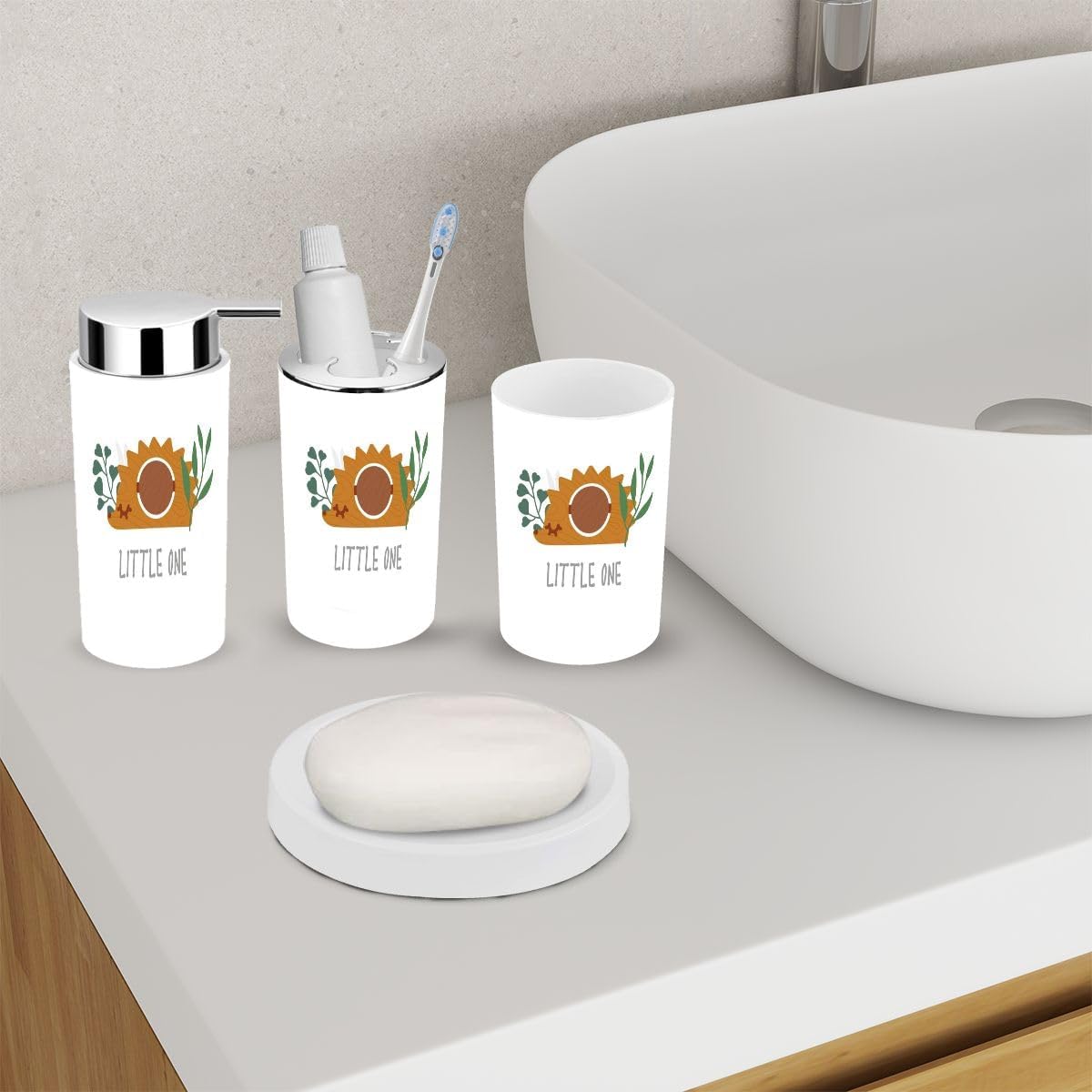 Eco-Friendly Bath Accessory Set for Kids