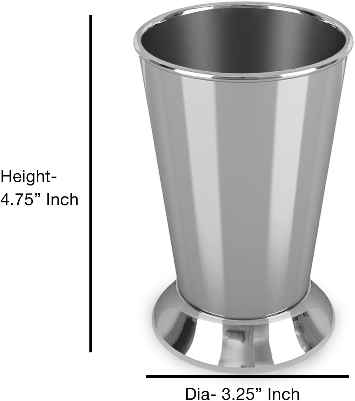 Elegant bathroom holder stylish tumbler for water and mouthwash Madison Collection