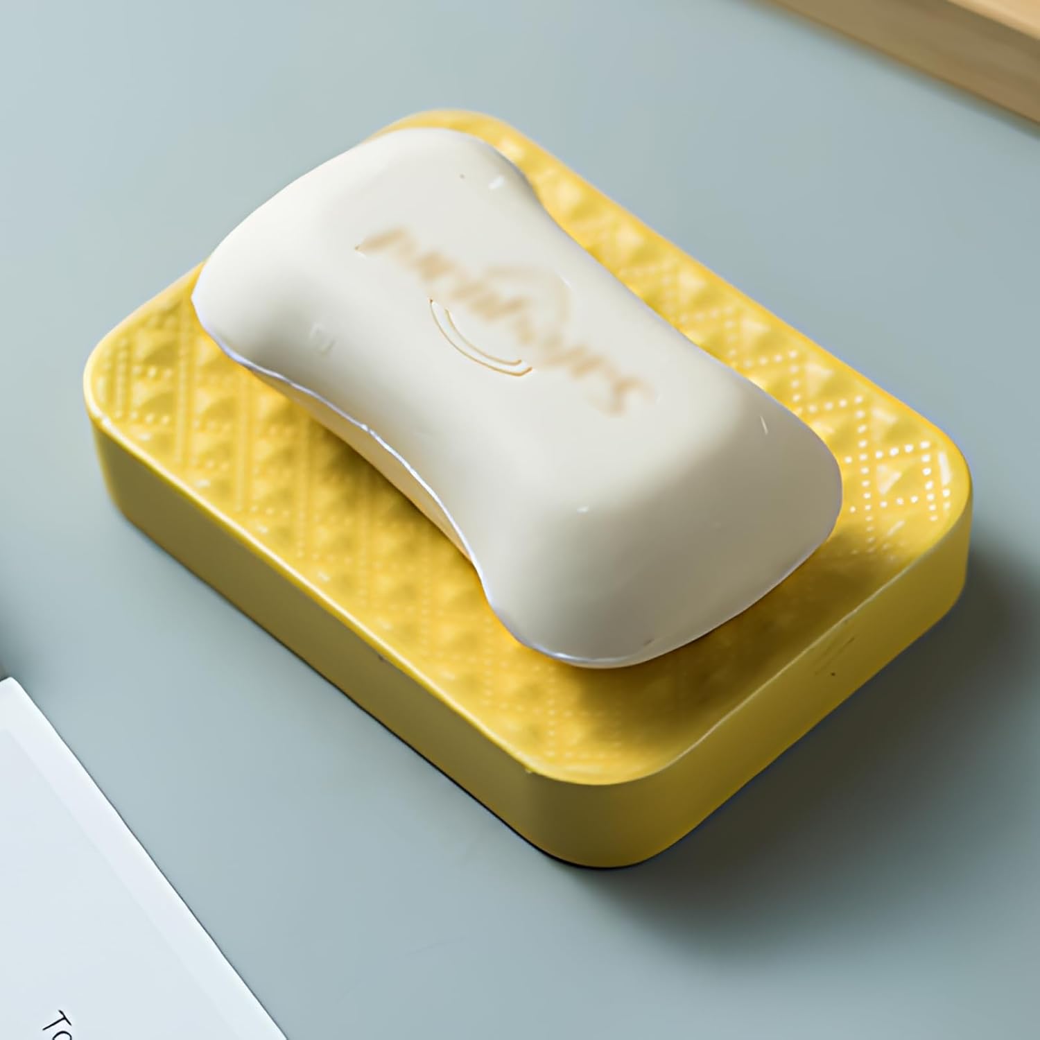 Elegant Yellow bathroom set for a clean and stylish look