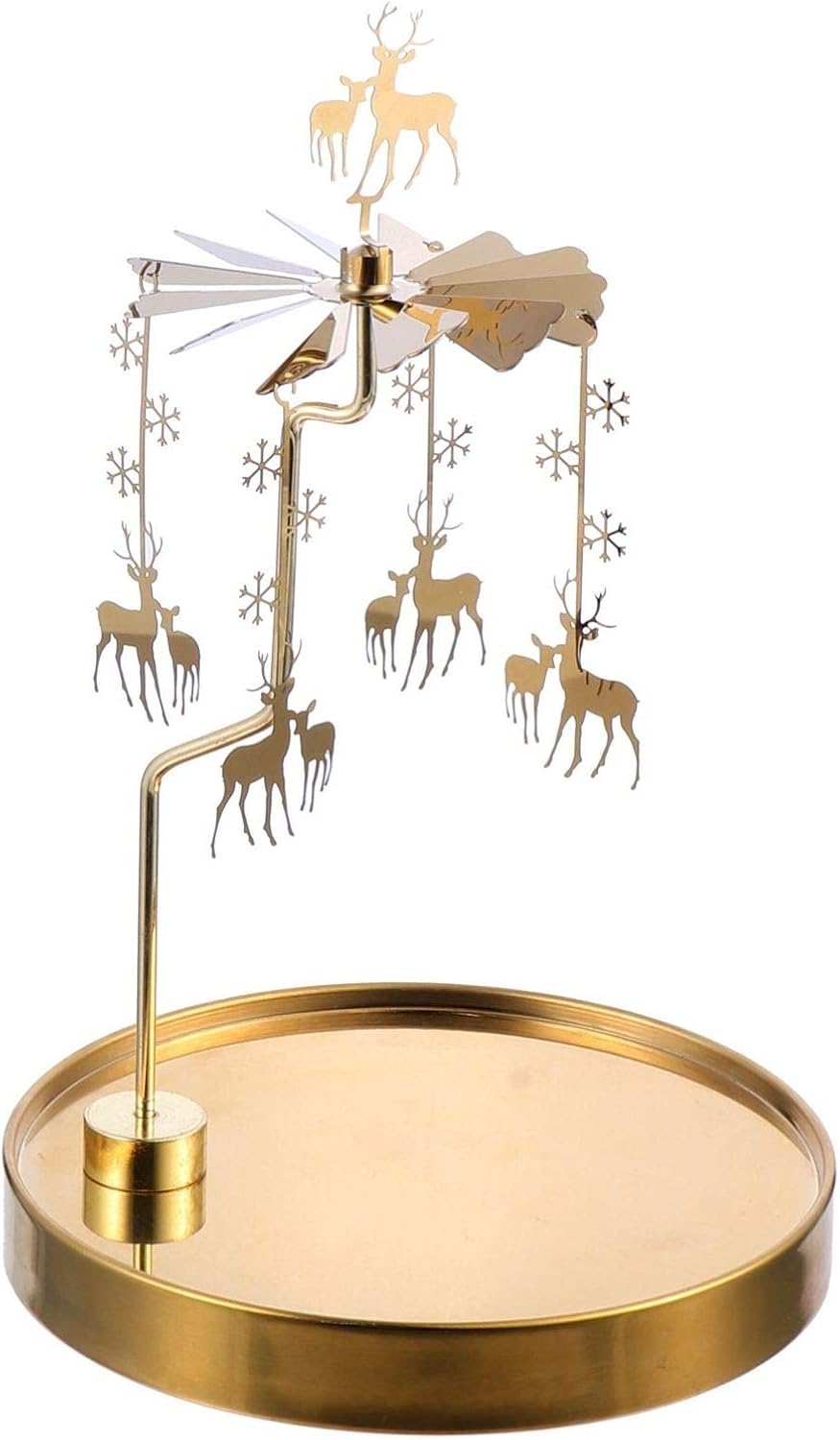 Beaupretty Metal Tealight Candle Spinner