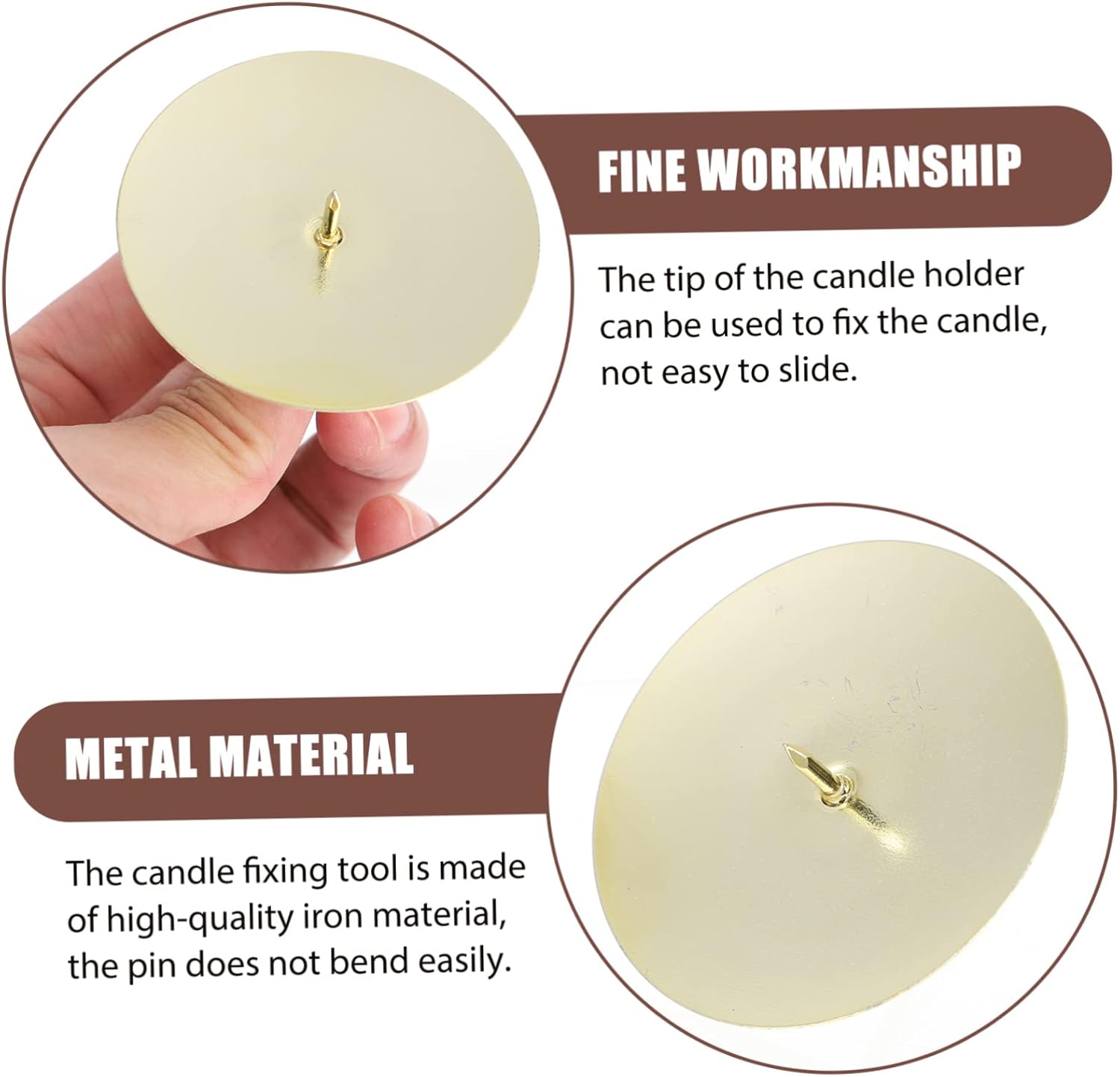 MAGICLULU Metal Candle Holders