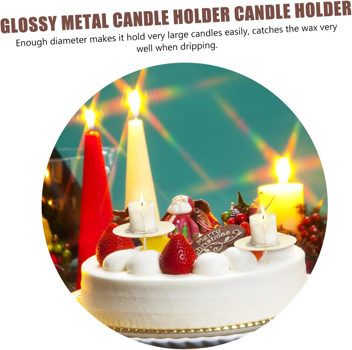Wreath Candle Holders for Parties