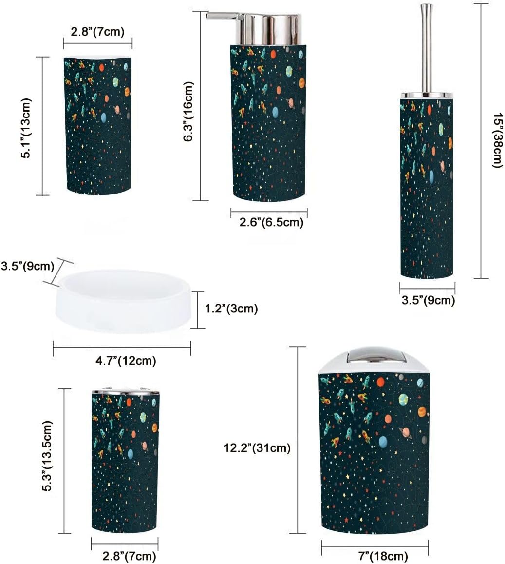 Bathroom Accessories Set Fun Durable and Functional