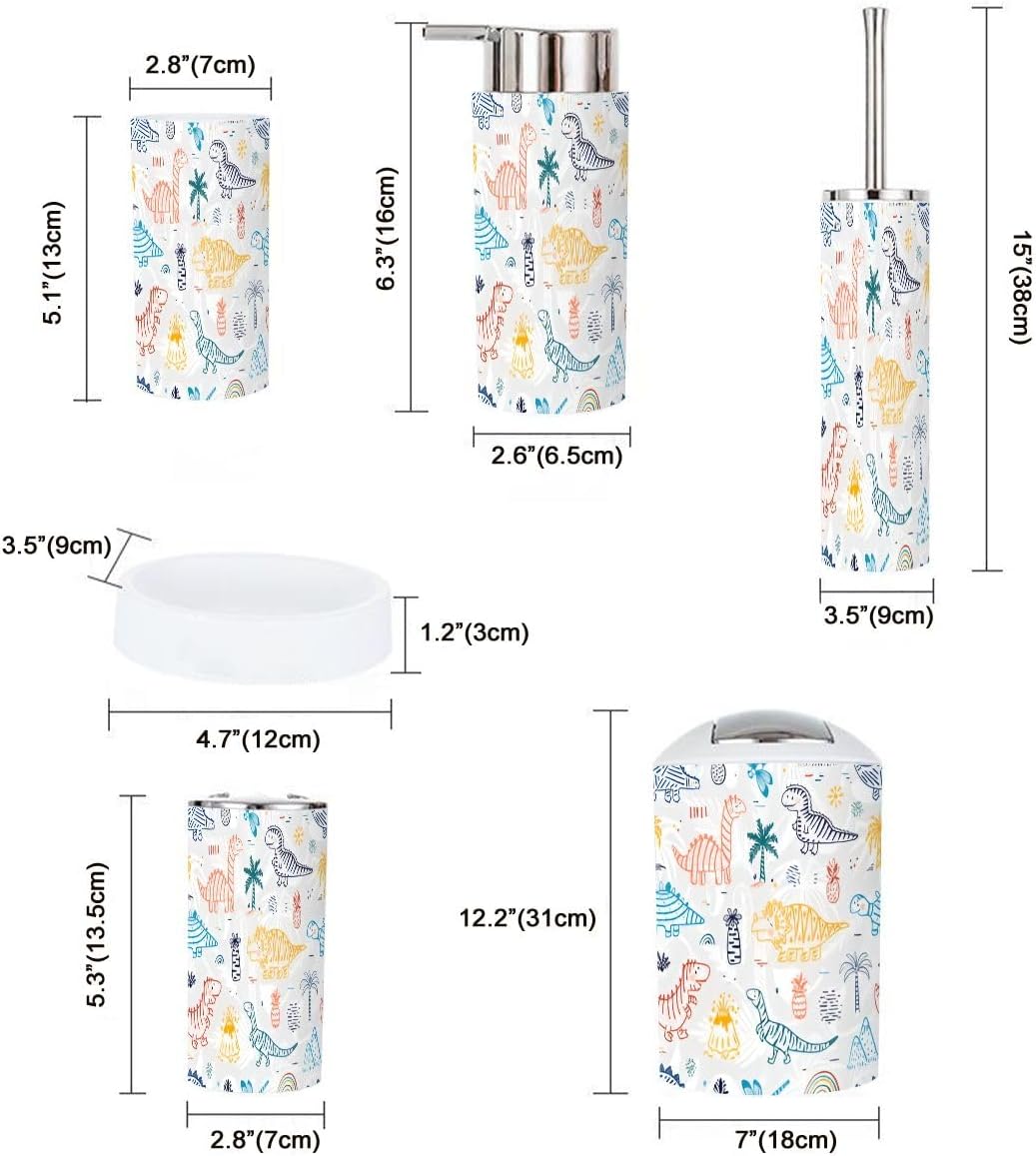 Stock Up on Dinosaur-Themed Bathroom Accessories for Kids