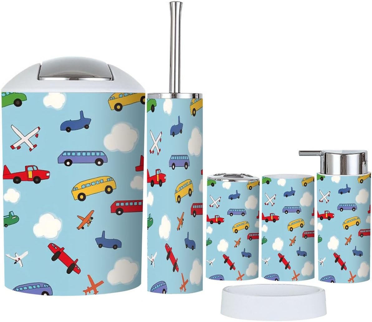 6-Piece Organizing Set for the Bathroom