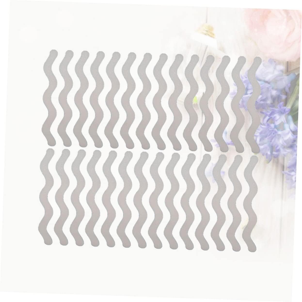Boho Design Minimalist S Shape bathtub stickers