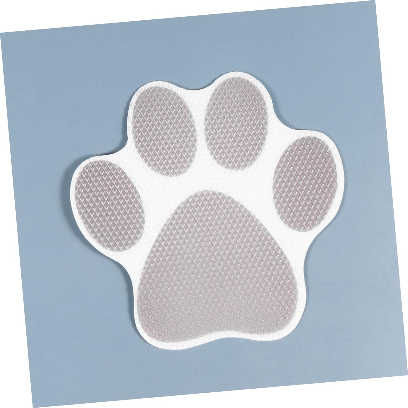OUNONA 10-Piece Cartoon Dog Footprint Slip Decals for Bathtub