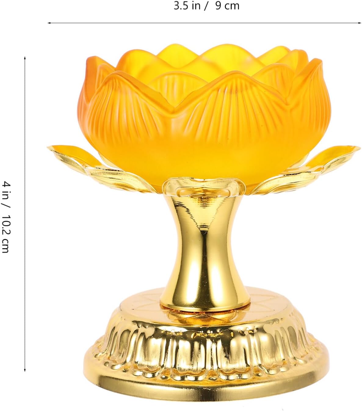 Elegant Buddhist Candle Holder