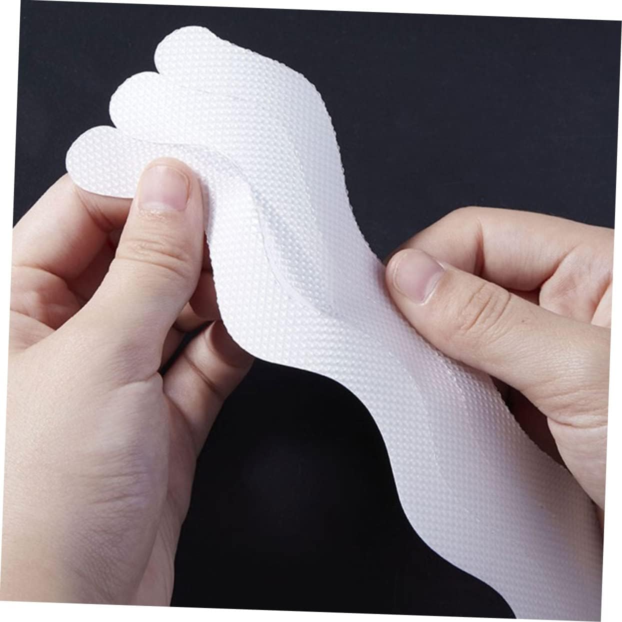 48Pcs S-Shape Slip Bathtub Stickers Non-Slip Safety Bath Decals