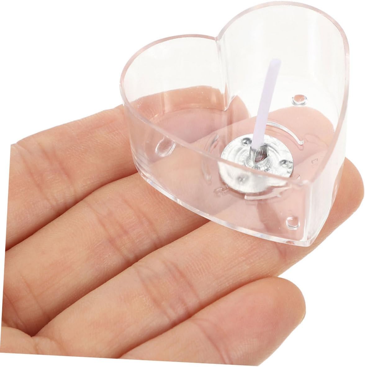 Heart Shaped Tea Light Holder Cups for Candle Making