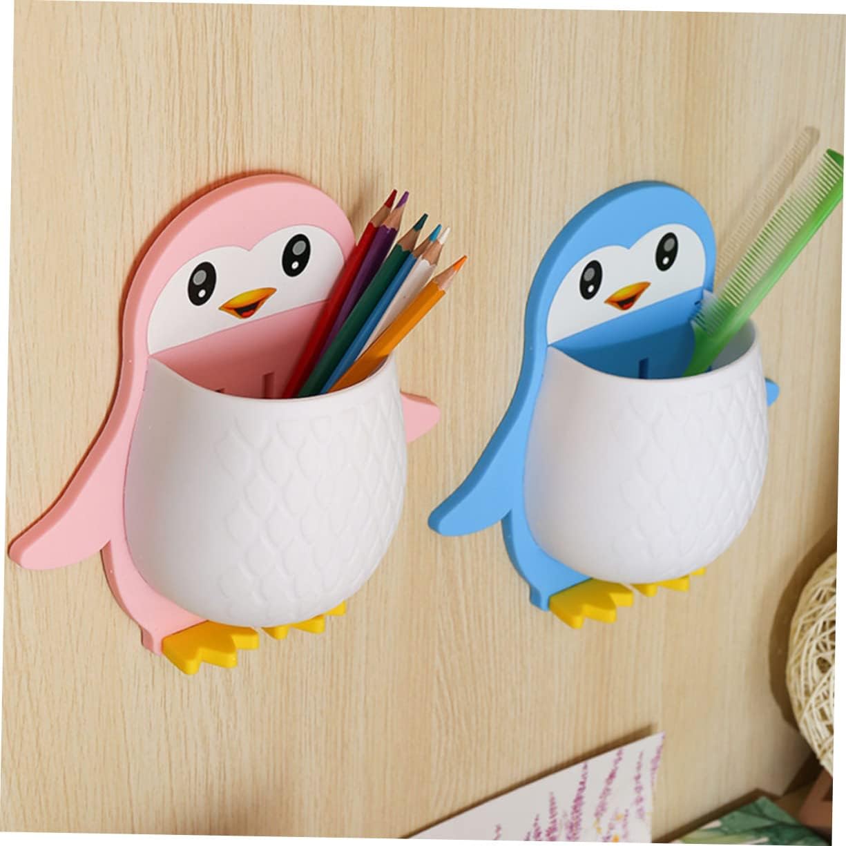 Penguin Wall Storage Box for Remote Controls More