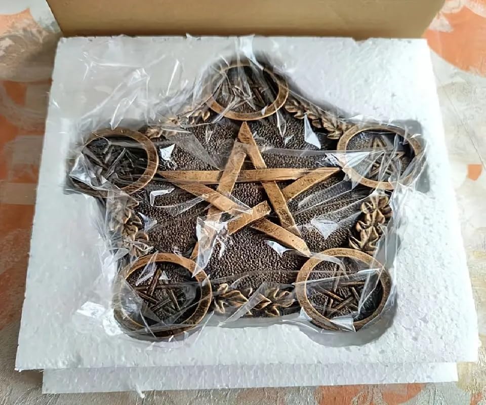 Enchantment Star Candle Holder for Altar Wiccan Use