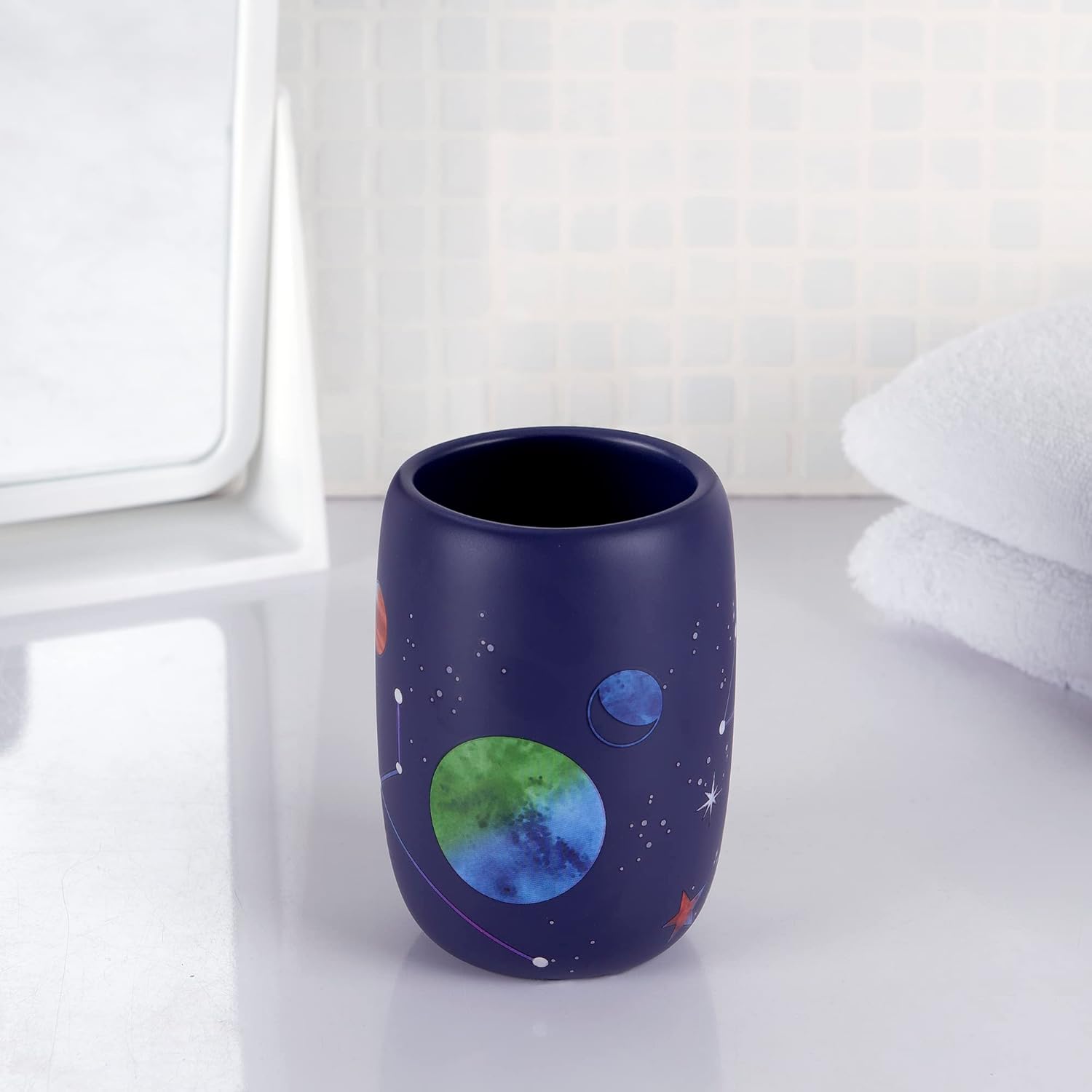 Allure Home Creation Starry Night 3-Piece Bathroom Accessory Set 1