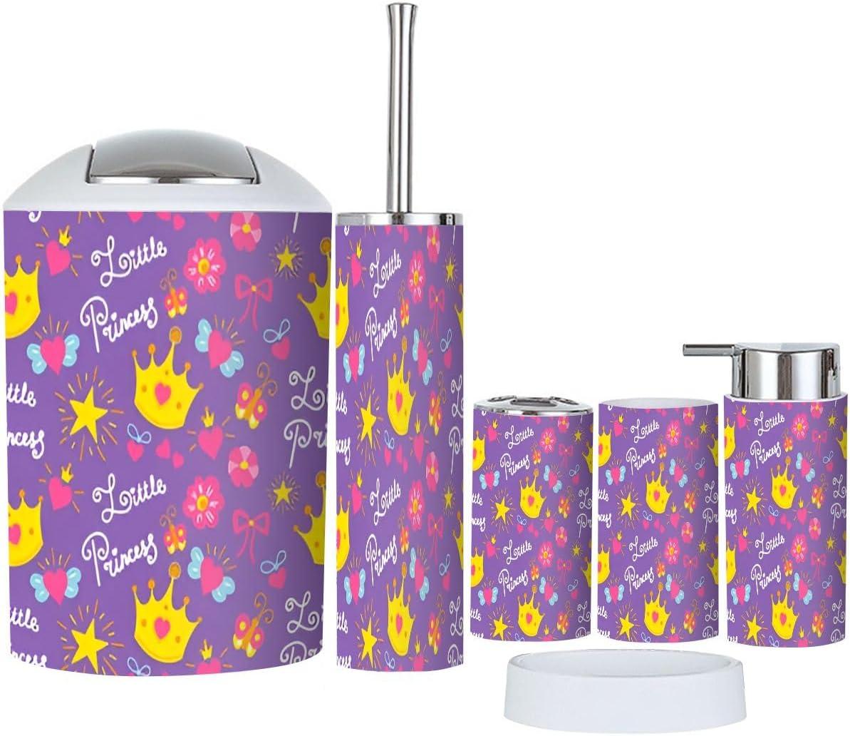 6-Piece Bathroom Accessories for Kids Babies