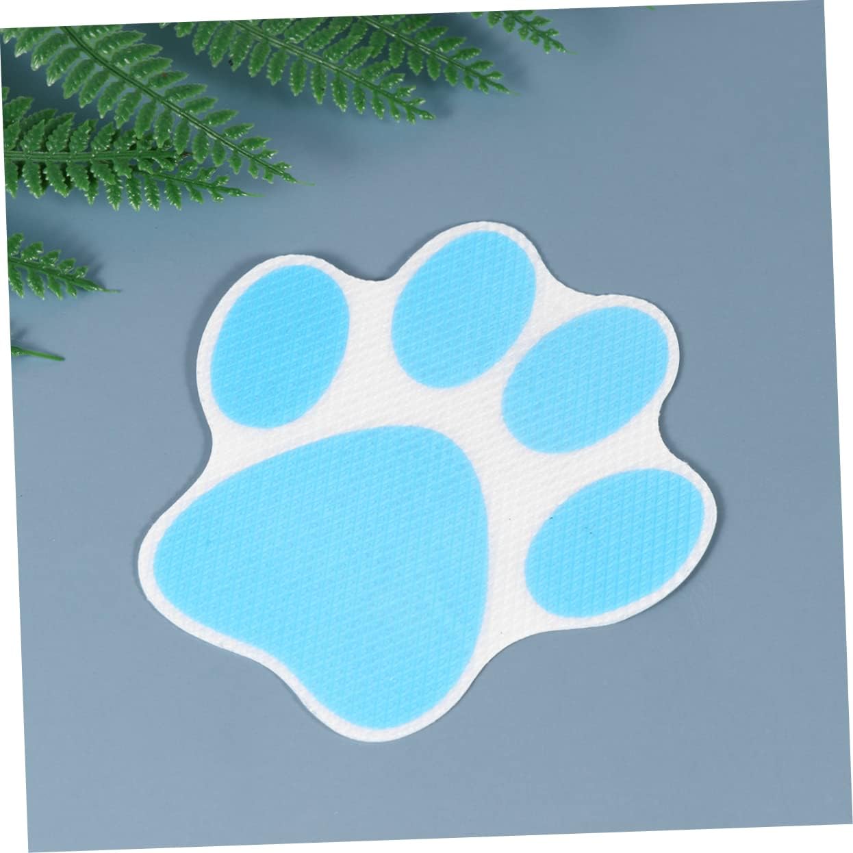 20-Piece Cartoon Dog Footprint Slip Resistant Stickers for Bathtubs