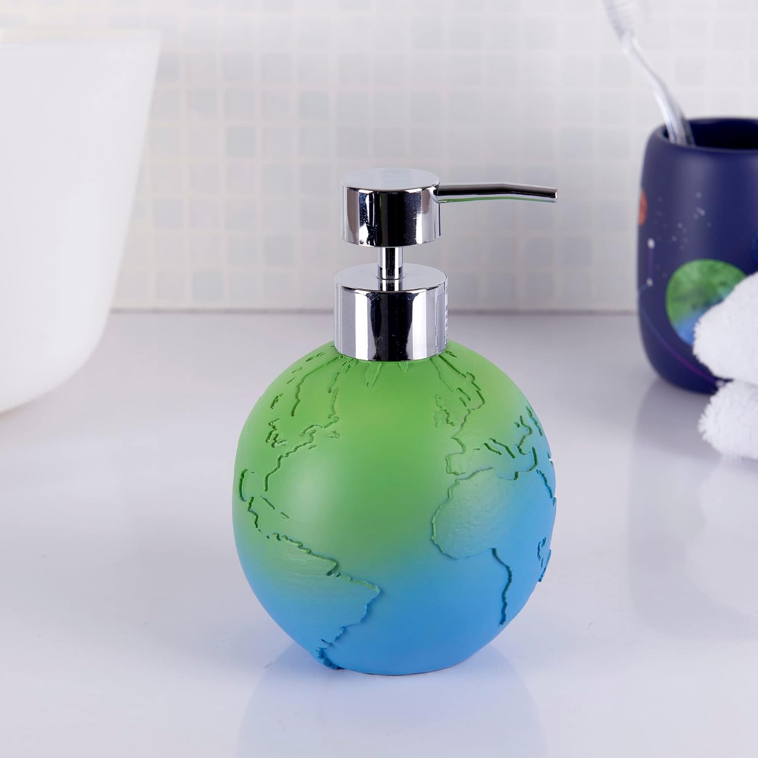 Starry Night 4-Piece Bathroom Accessory Set