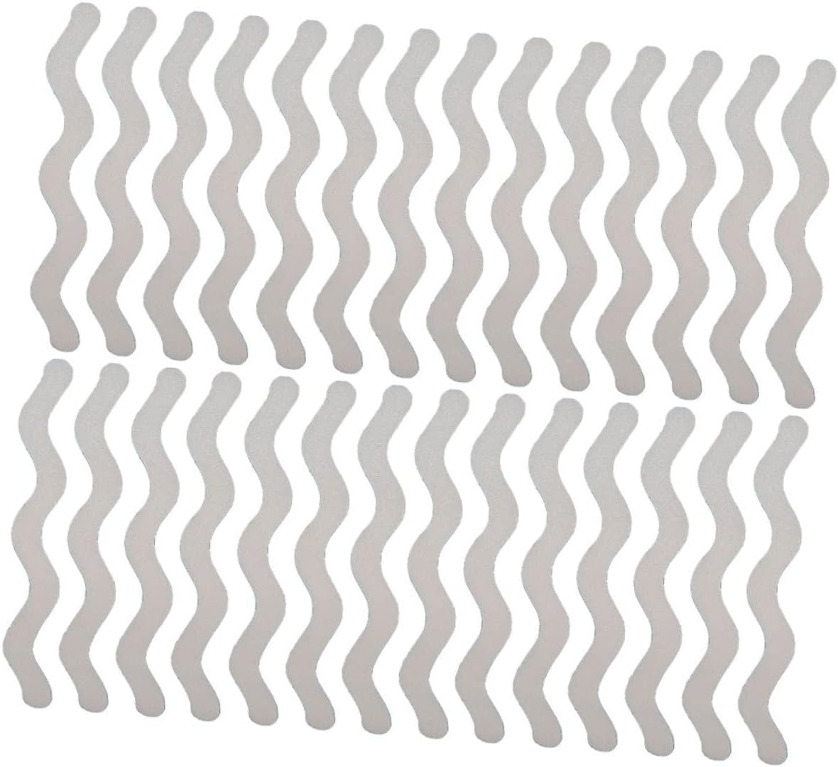 48-Piece Safety Slip S-Shape Stickers for Safe Bathtime