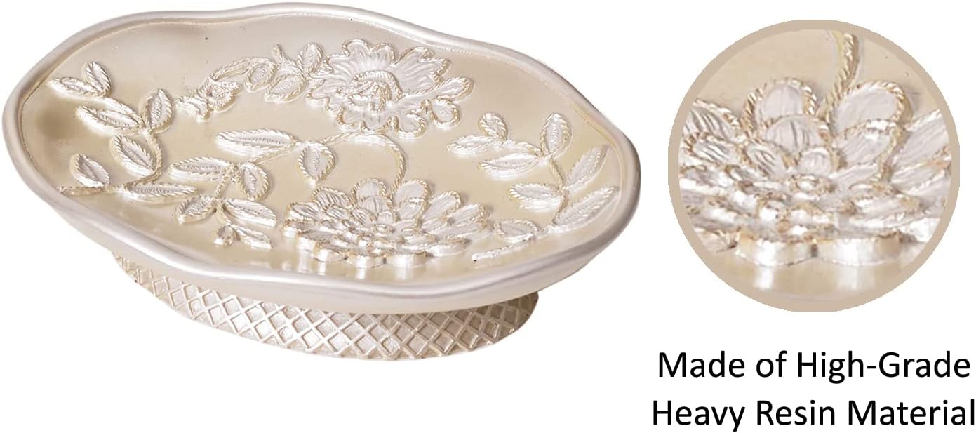 Zahari Rose Vine 4pc Bathroom Set